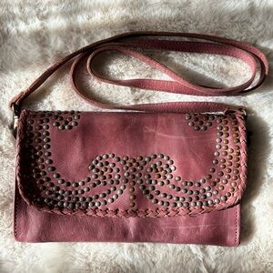 IDYLLWIND Crossbody Leather Wristlet Bag